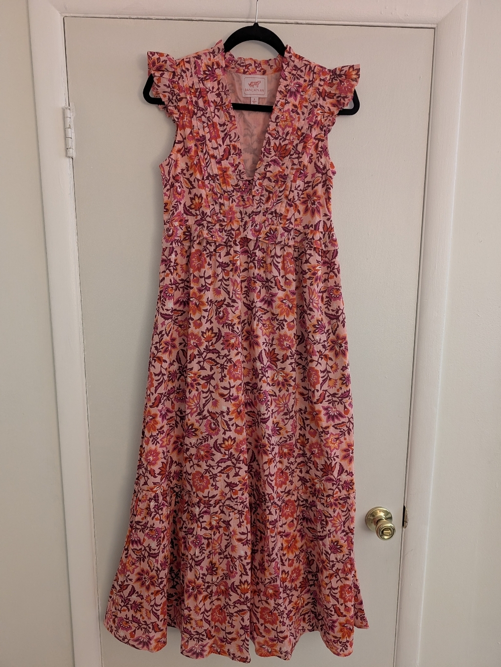 Banjanan Celeste Floral Maxi Dress – Size S